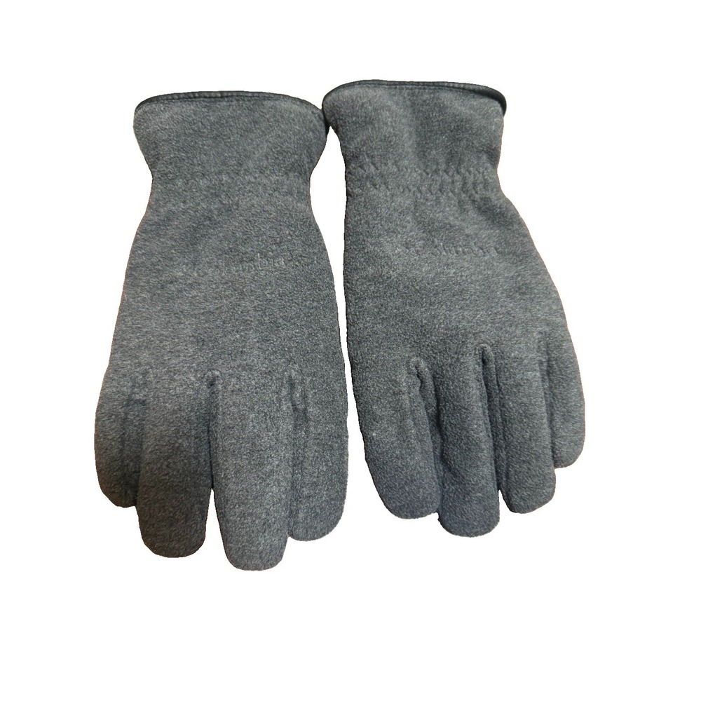 Columbia Men Fleece Gloves XL Charcoal Gray Winter Warm Thinsulate 40g Insulated